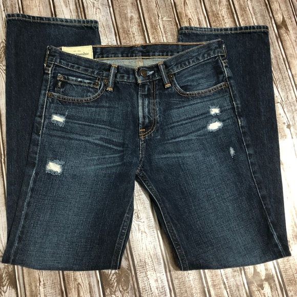 Abercrombie Kids nice distressed Jeans Size 16 - Picture 3 of 8